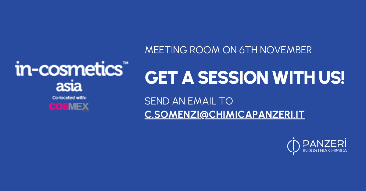 InCosmetics Asia, dal 5 al 7 Novembre